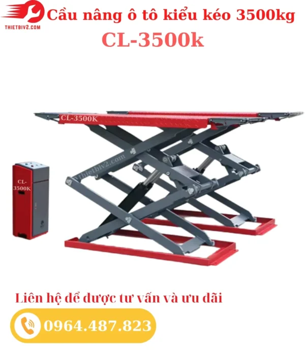 Cầu Nâng 35 Tấn 4 xi lanh CL 3500K