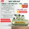 Máy Nén Khí OMEGA 1 Cấp Nén 2HP 100L 8Bar