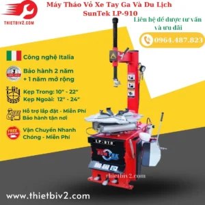 Máy Tháo Vỏ Xe Tay Ga Và Du Lịch SunTek LP 910