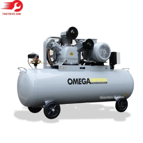 Máy Nén Khí OMEGA 75HP 300L 125Bar 2 cấp nén