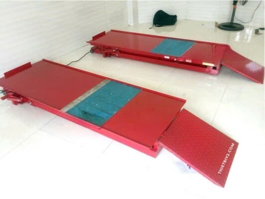 Bàn Nâng Xe Máy Điện Và Cơ
