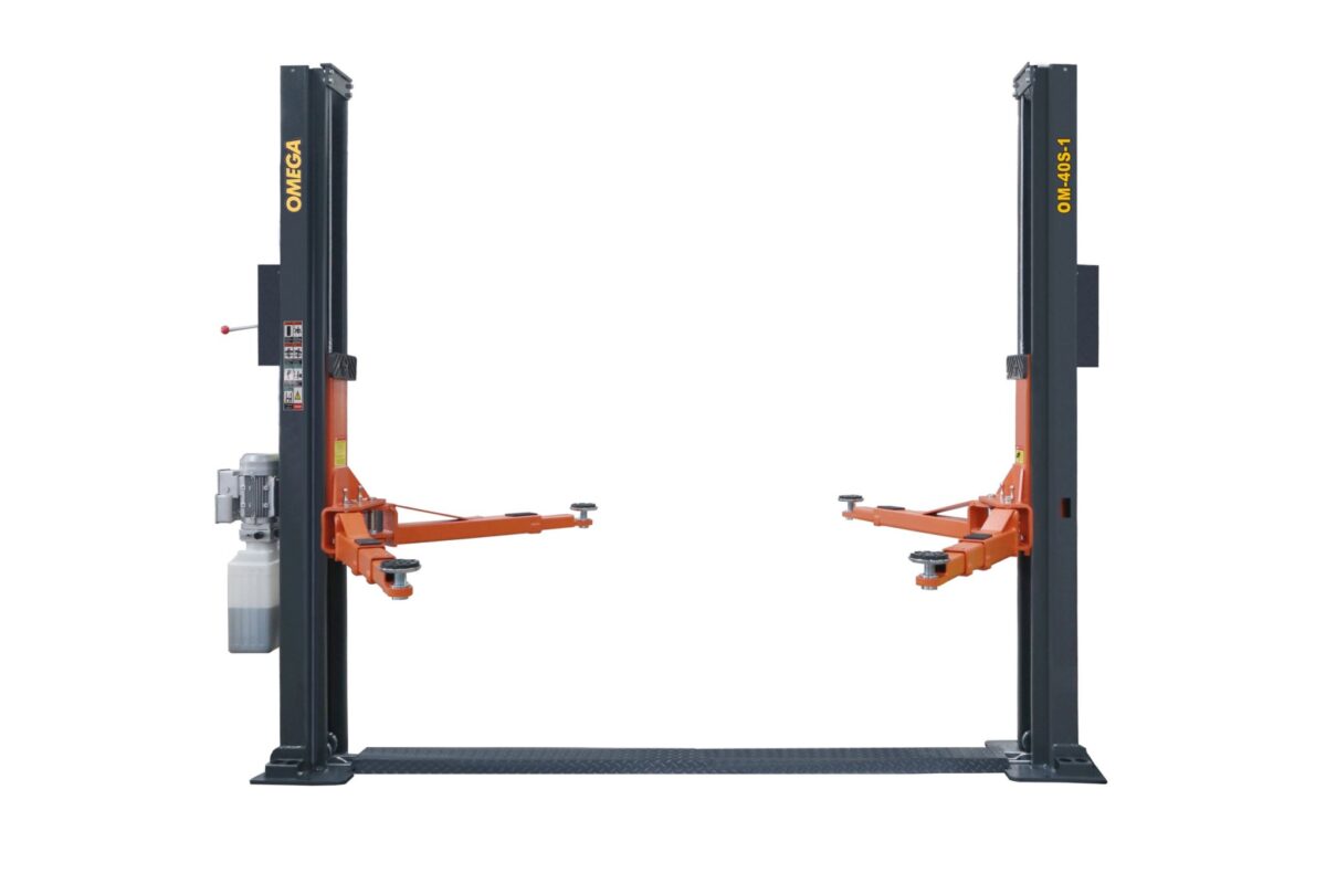 Cầu Nâng Ô Tô 2 Trụ Cổng Dưới OMEGA