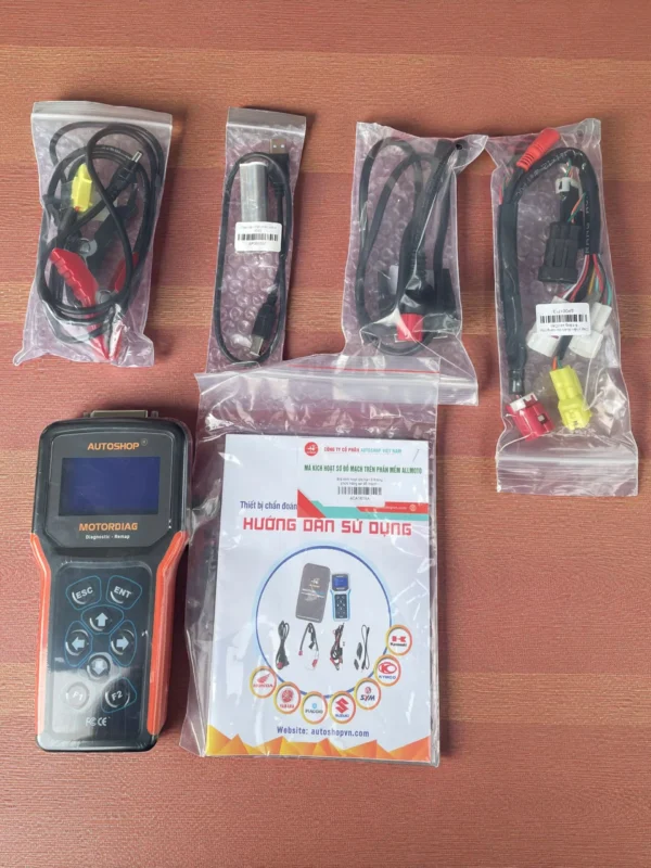 Trọn bộ thiết bị - MOTORDIAG - Thiết. bị chẩn đoán lỗi và remap