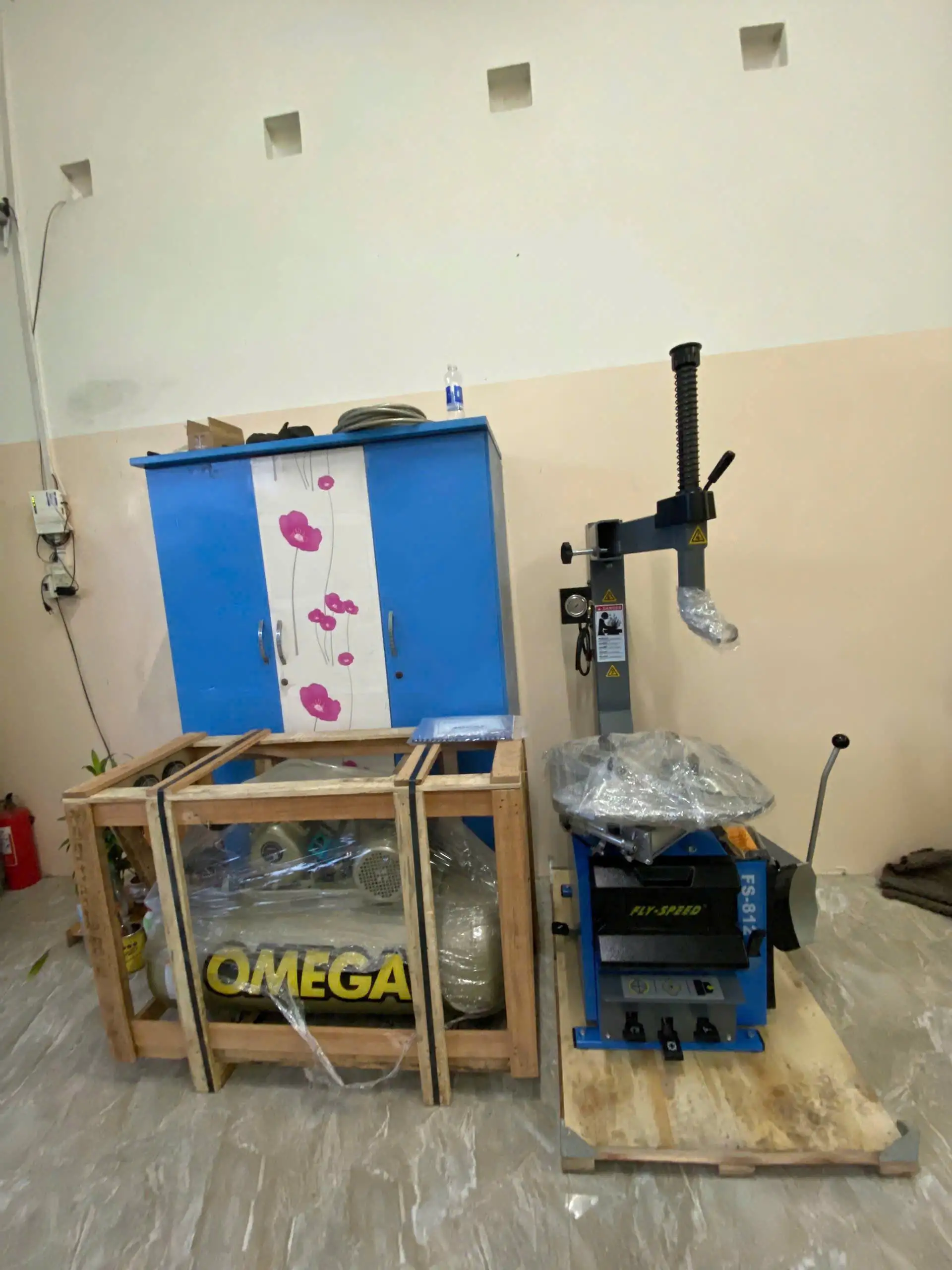 Tổng kho máy nén khí quy mô lớn