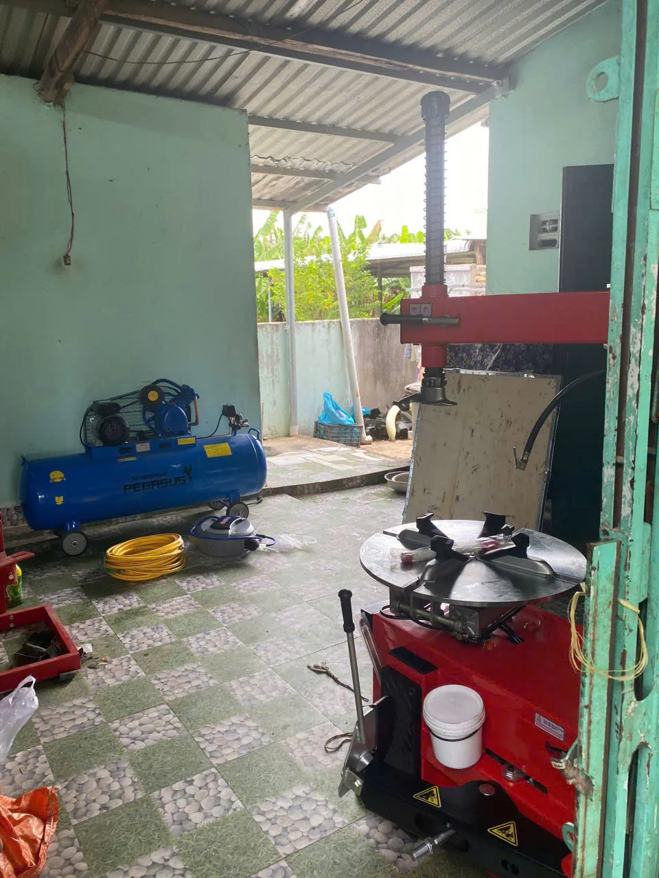 Máy nén khí Pegasus chính hãng tại xưởng